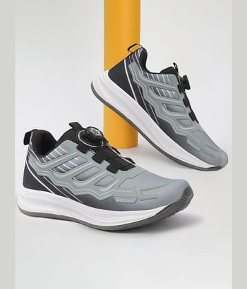 Clymb Gray Men's Sports Running Shoes