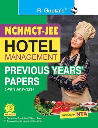 NCHMCT-JEE: Hotel Management ' Previous Years' Papers (with Answers) [Paperback] [Aug 12, 2025] RPH Editorial Board