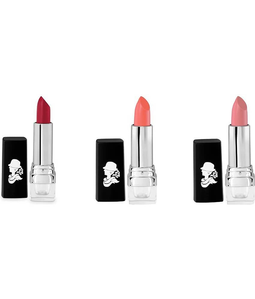 Greyon Moisturizing Lipstick 119-133-149 Multicolor Pack of 3