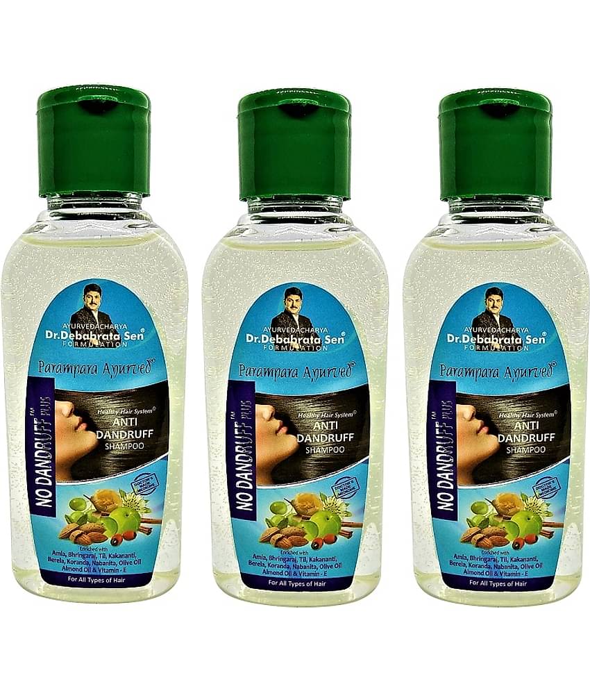 Parampara Ayurved Anti Dandruff Shampoo 100 mL Pack of 3