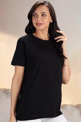 Black - Classic Relax Crew-S / Black