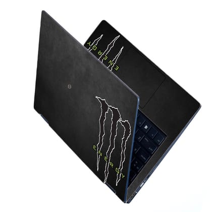 Full Body Laptop Skin Stickers Decal Cover for All Models (15.6 inch) Monster Energy