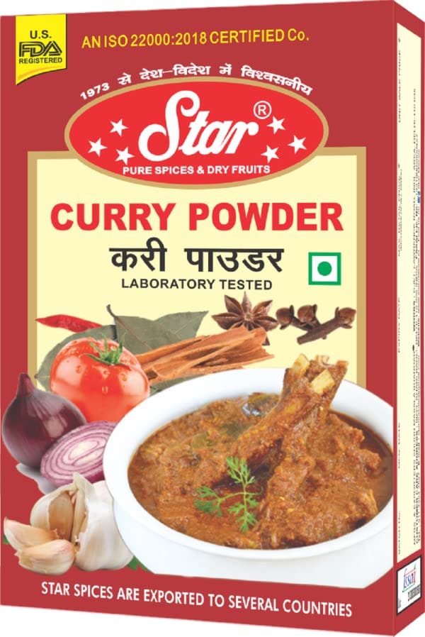 Star Spices Curry Powder, 100 gm - Pack of 4