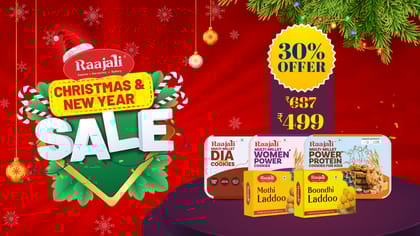 RAAJALI SEASONAL GREETINGS HEALTHY GIFT BOX