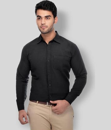DESHBANDHU DBK - Black Cotton Regular Fit Men's Formal Shirt (Pack of 1)