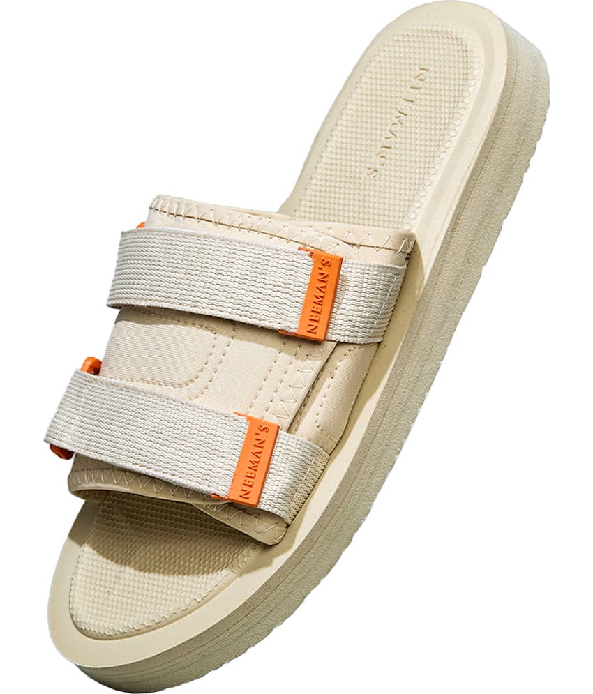 Neemans Black Men's Slide Flip Flop