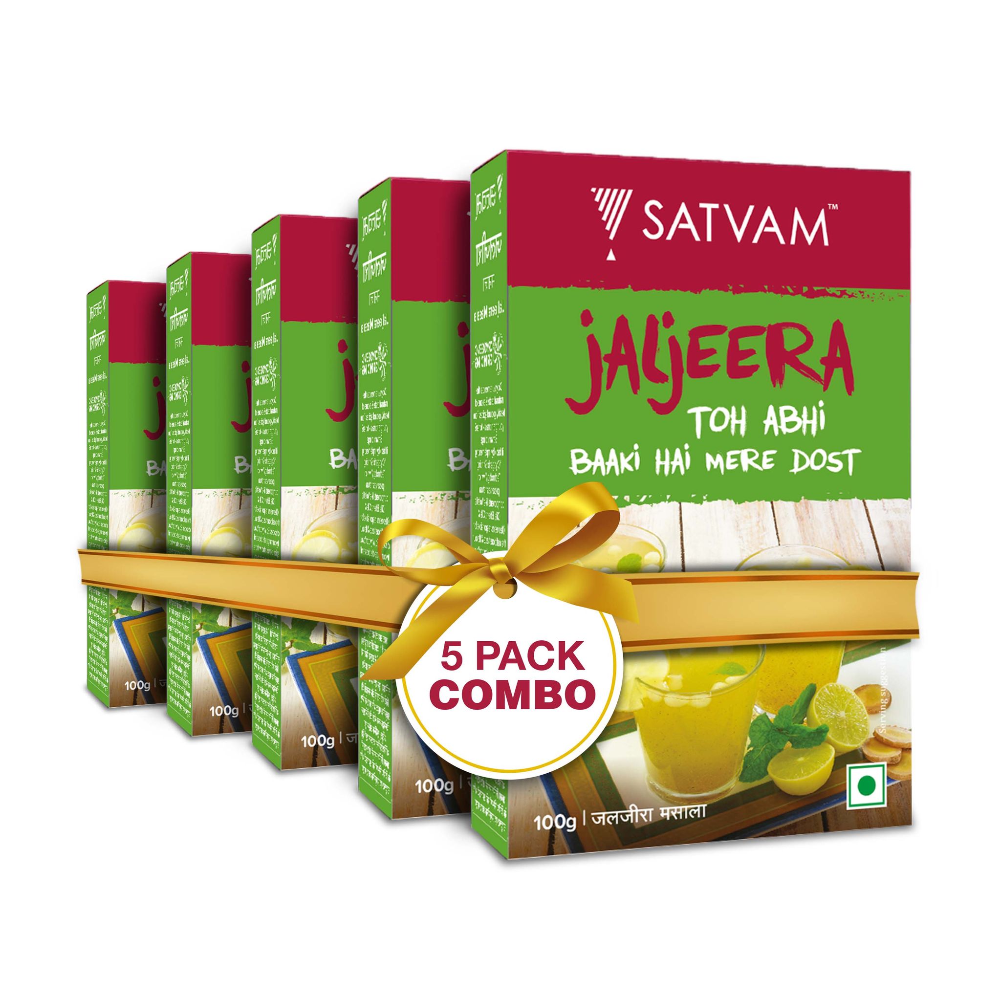 Satvam Jaljeera Masala (Pack of 5)