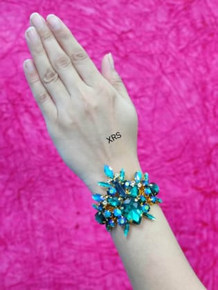 Uniq Western Bracelets By Zevar-DARK-BLUE