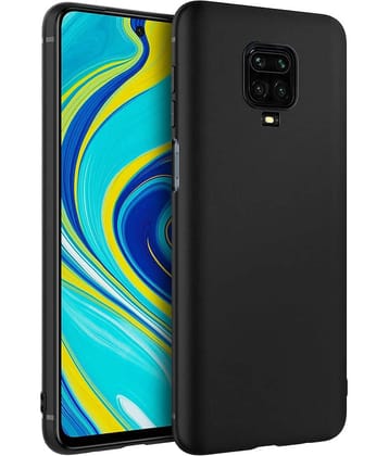 Xiaomi Mi Redmi Note 9 Pro Max Plain Cases Spectacular Ace - Black
