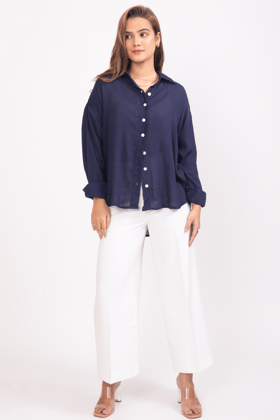 Veronica Oversized Shirt-XS-S