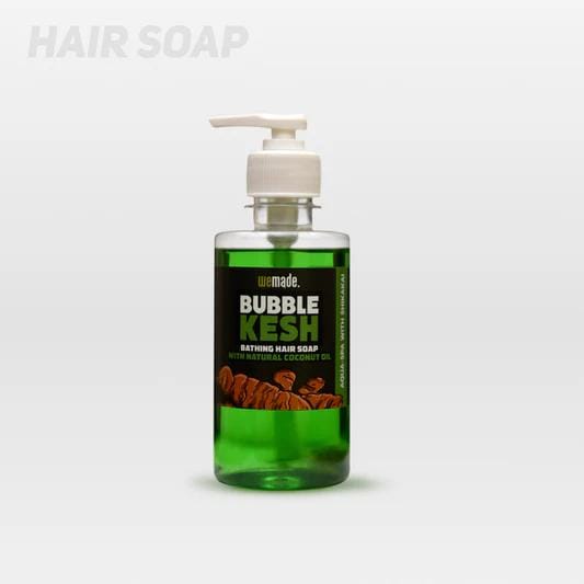 WeMade Bubble Kesh  Bathing Hair Soap (With Shikakai Extract) 250g