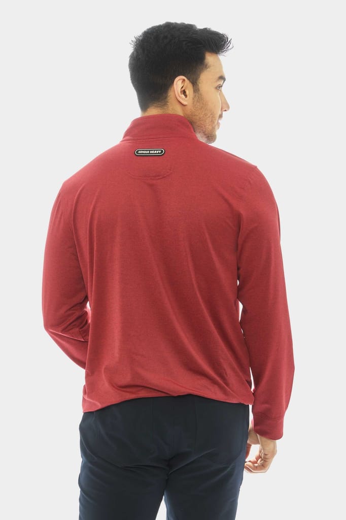 AH Pro Red High Neck Polo Jacket