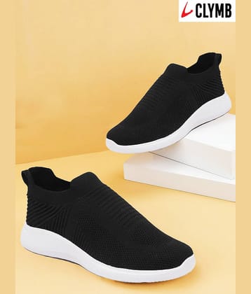 Clymb Black Men's Sports Running Shoes
