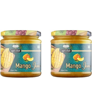AGRI CLUB Super Mango Jam 400 gm(Pack of 2 x 200 gms)