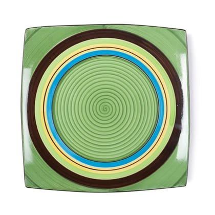 Hand Painted Ceramic Plate - 10"