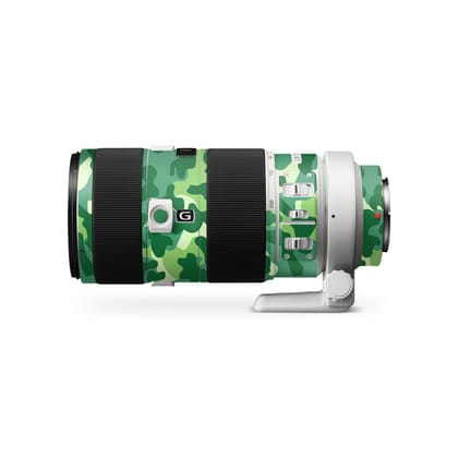 Grove Green Camo Lens Skins