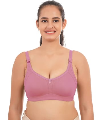 Elina Pack of 1 Cotton Lightly Padded T-Shirt Bra For Women ( Brown )