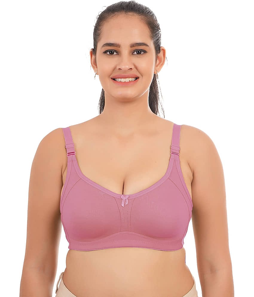 Elina Pack of 1 Cotton Lightly Padded T-Shirt Bra For Women ( Brown )