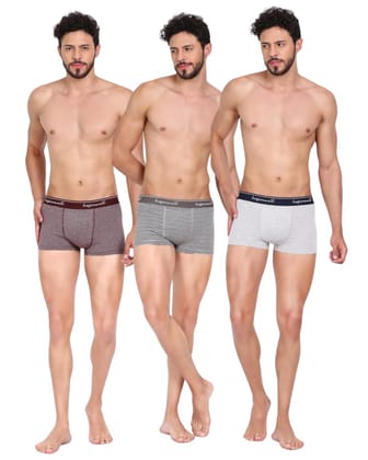 Game-Changing Comfort || Pack of 3 Men's Trunks