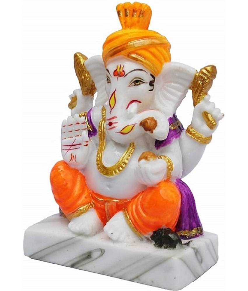 Lord Ganesha Idol - Resin (10 cm)