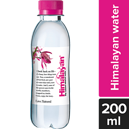 Himalayan Natural Mineral Water, 200 ml Bottle