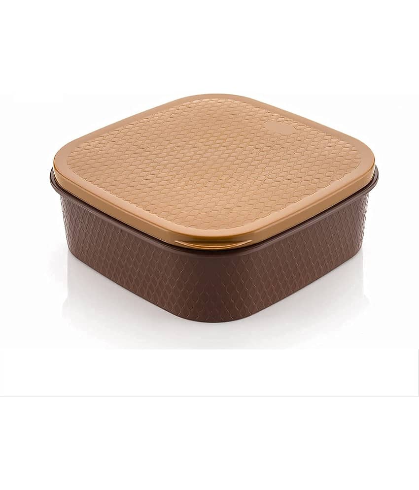 KTU Plastic Bronze Spice Container ( Set of 1 )