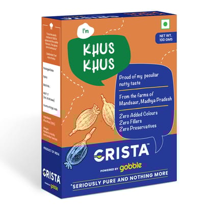 CRISTA Khus Khus, 100 gm CRISTA Khus Khus, 100 gm