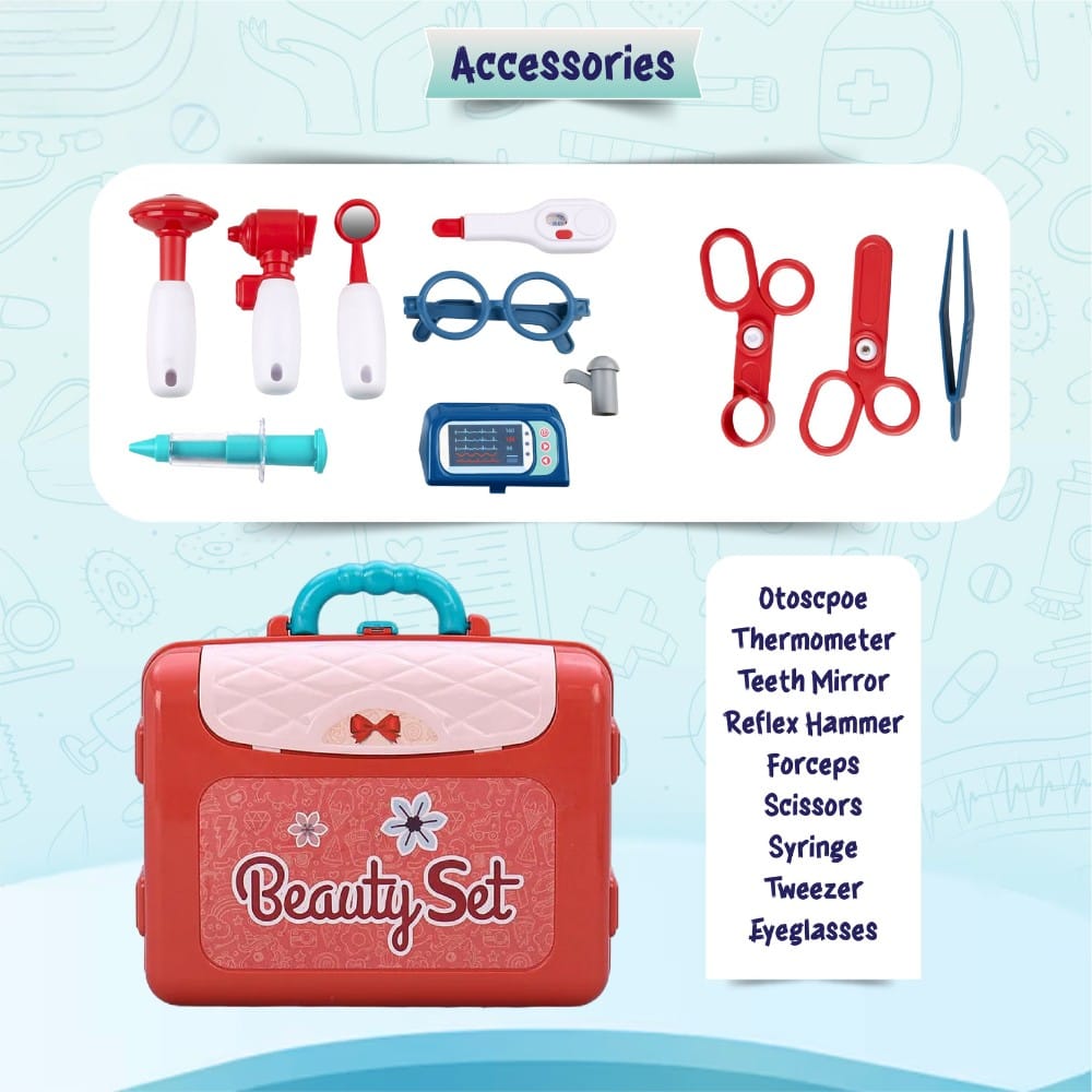 PlayMagic Covertible Trolly Doctor Set - Light and Sound