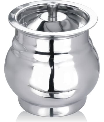APEIRON Ghee Pot with Spoon No Coating Stainless Steel Pot 10 cm 300 mL