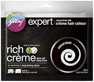 Godrej Expert Rich Creme Natural Black Hair Colour 20 MILLI_LITRE