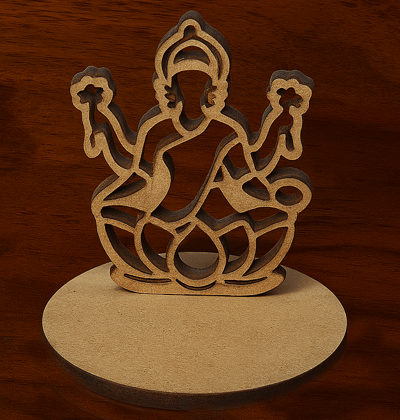 Dbeautify's MDF Laxmi Cutout Tea Light Holder