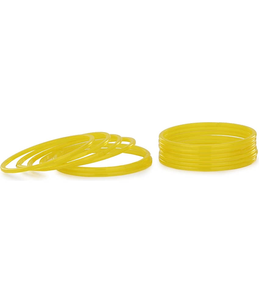Somil - Cream Bangle ( Pack of 12 )