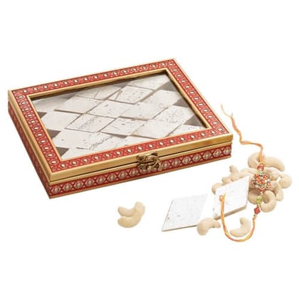 GHASITARAM'S Kaju Katli Fancy Box, 400 gm