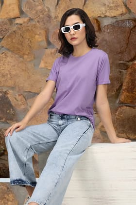 Periwinkle - Classic Relax Crew-S
