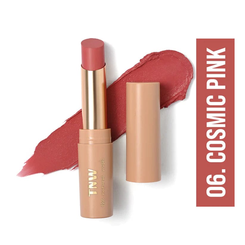 SILKY MATTE FUSION LONGSTAY LIP COLOUR (06 Cosmic Pink).-06 Cosmic Pink