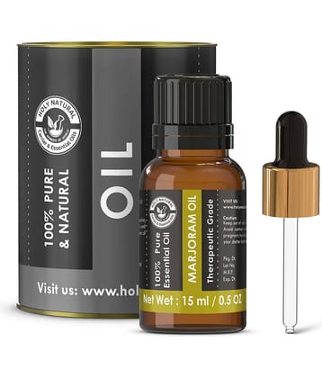 Holy Natural - Marjoram Essential Oil 15 mL (Pack of 1)