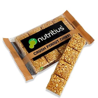 Nutritius Crush Peanut Chikki, 125 gm Nutritius Crush Peanut Chikki, 125 gm