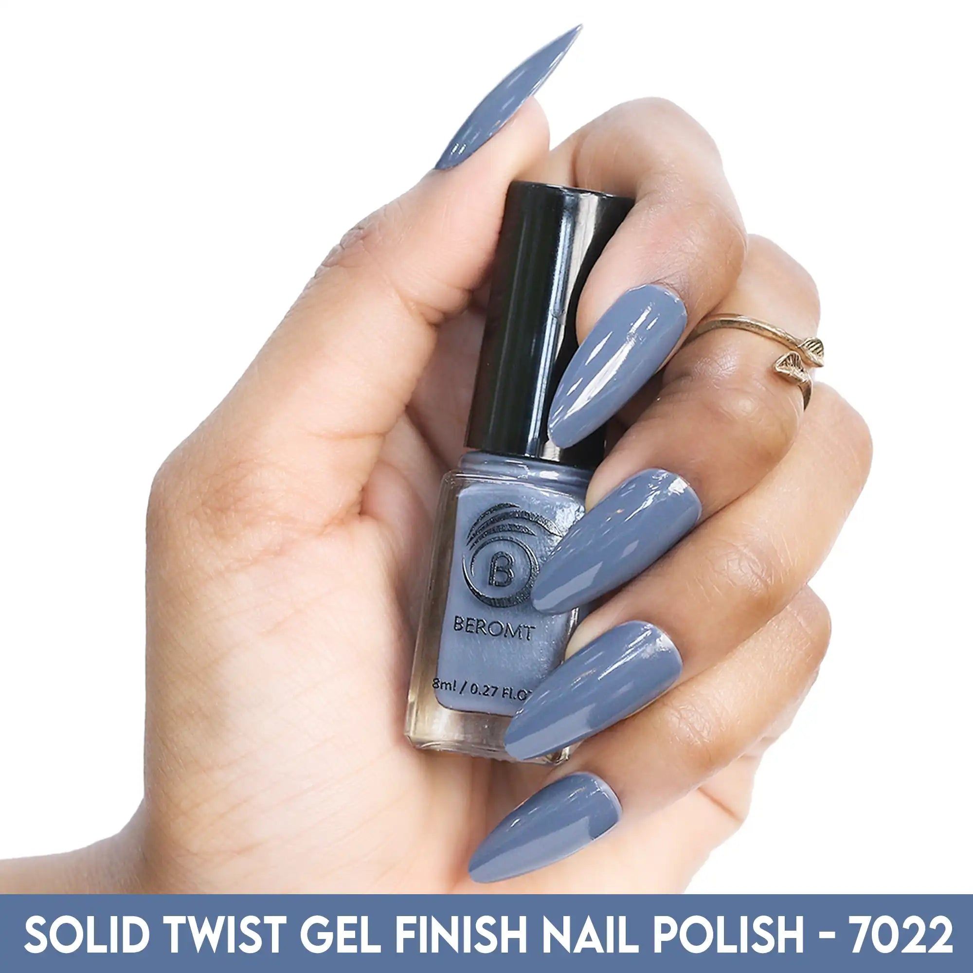 SOLID TWIST GEL FINISH NAIL POLISH- 7022
