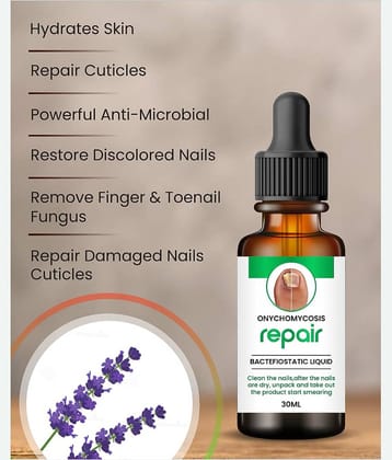 100% Natural Profesional Serum For Nail Strong Supple and Shaped Nail Care Serum - Pack Of 1