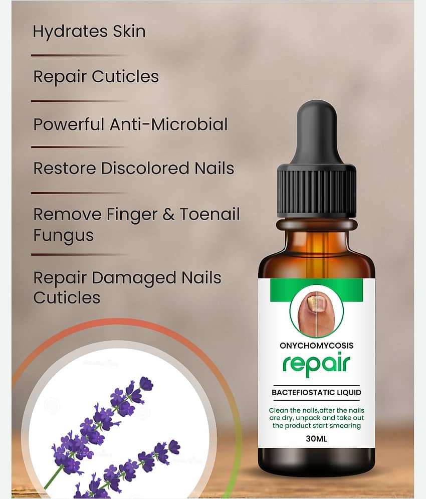 100% Natural Profesional Serum For Nail Strong Supple and Shaped Nail Care Serum - Pack Of 1