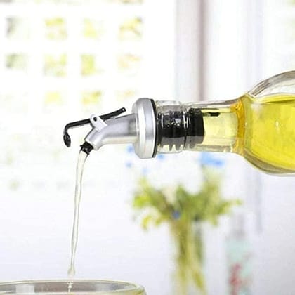Oil and Vinegar Glass Bottle Dispenser