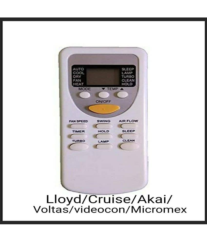 SUGNESH Re - 49 AC Remote Compatible with Videocon / Voltas