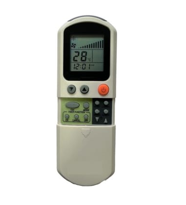 AC Remote No. 74 Compatible-Replacement for Voltas AC Remote Control (White)