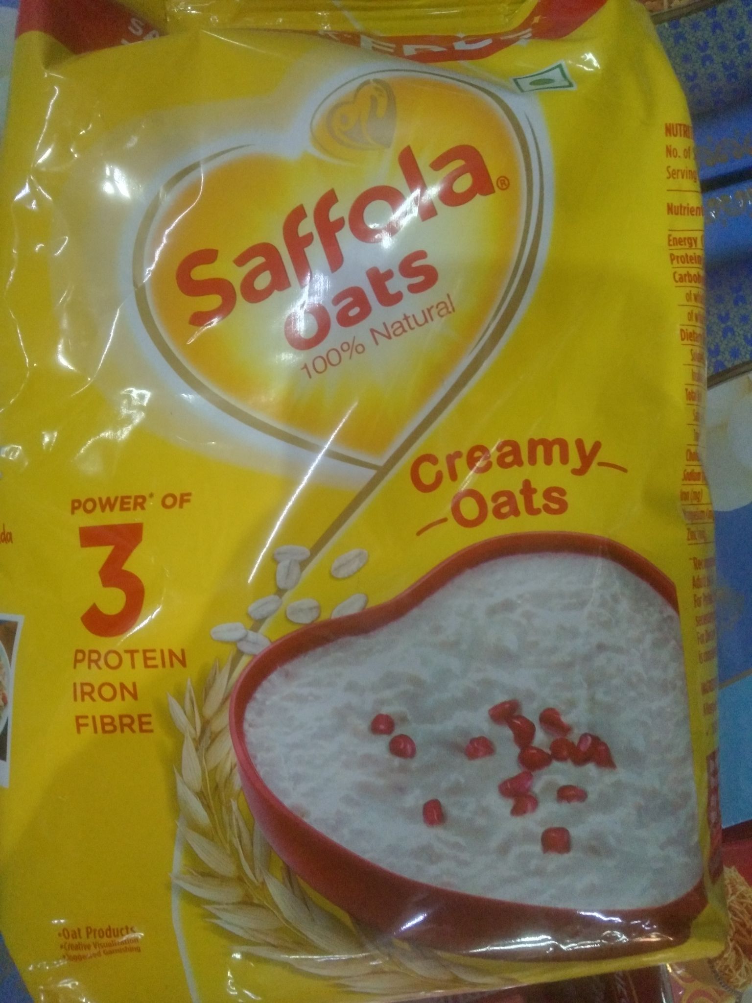 Saffola creamy oats 1kg