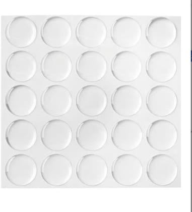 Epoxy Resin Dome Stickers Adhesives Round 25x2 MM / 1 Inch (10 Pieces) Clear Transparent For Jewellery Making DIY Crafts Photos-10 Pieces