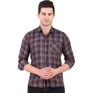 Baleshwar Men Multicolor Checks Casual Shirt (Pack of 1)
