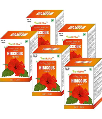 Nutractive Hibiscus Powder 100 Gm Pack of 5