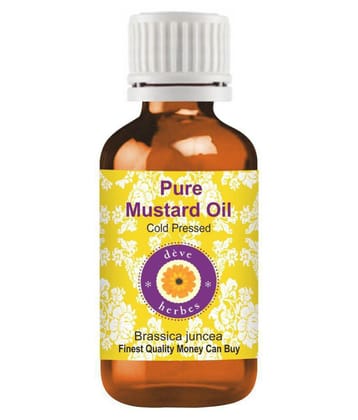 Deve Herbes Pure Mustard Carrier Oil 50 mL