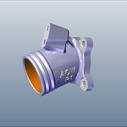 PIPE COMP. INLET - FF SPORTS 250 LC| HUNK 250 LATAM| XTREME 250 NEPAL BANGLADESH| XTREME 250R - 17110ACW000S