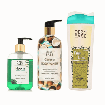 Dermease Daily Bath Combo Wash, Cleanse & Refresh